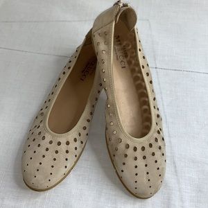 Sesto Meucci Dova perforated leather Ballet Flat 9